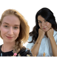 Margarita Gizatova (she/her) and Anastasia Efremova (she/her)